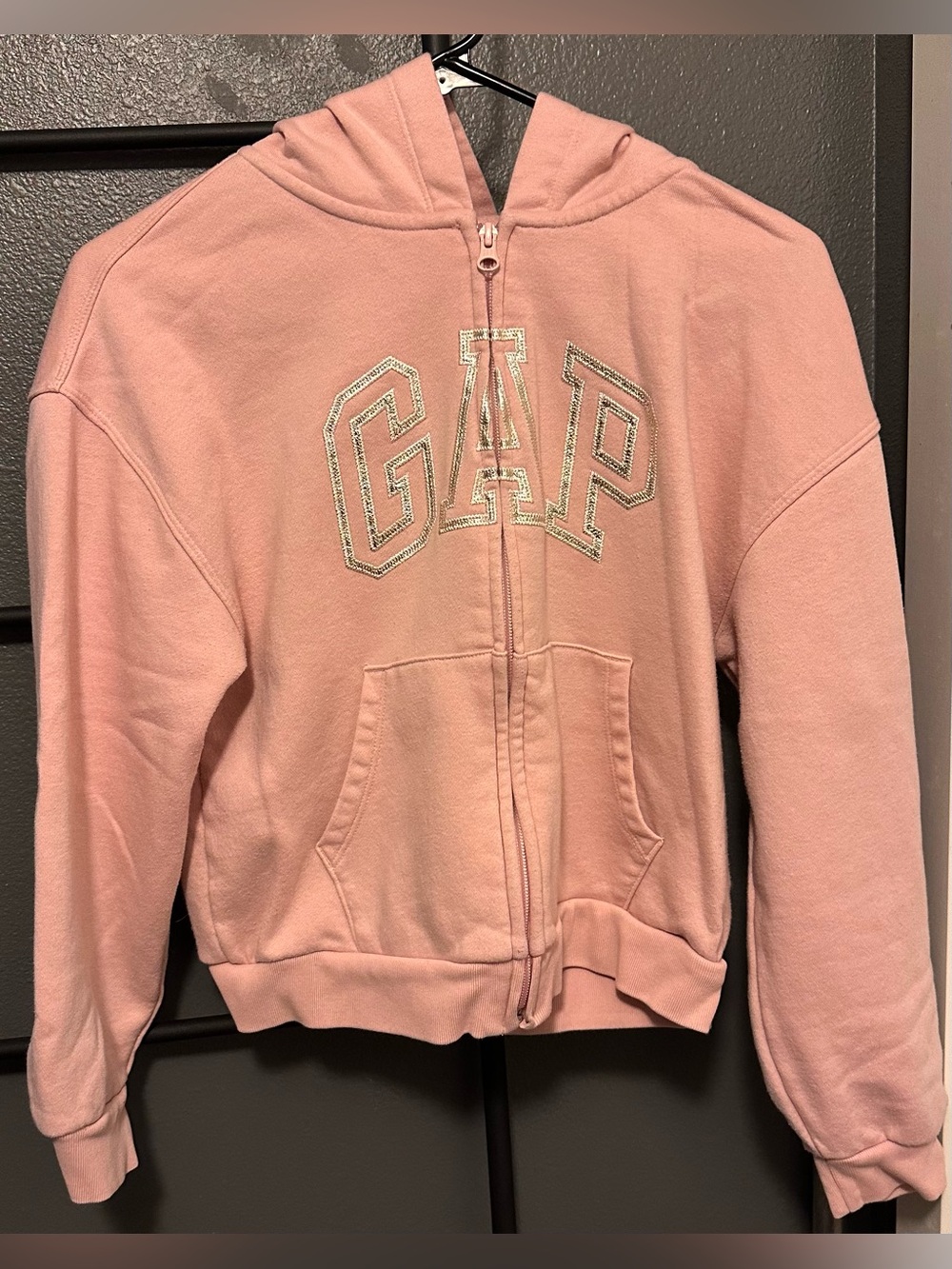GAP Kids Pink Zip-Up Hoodie